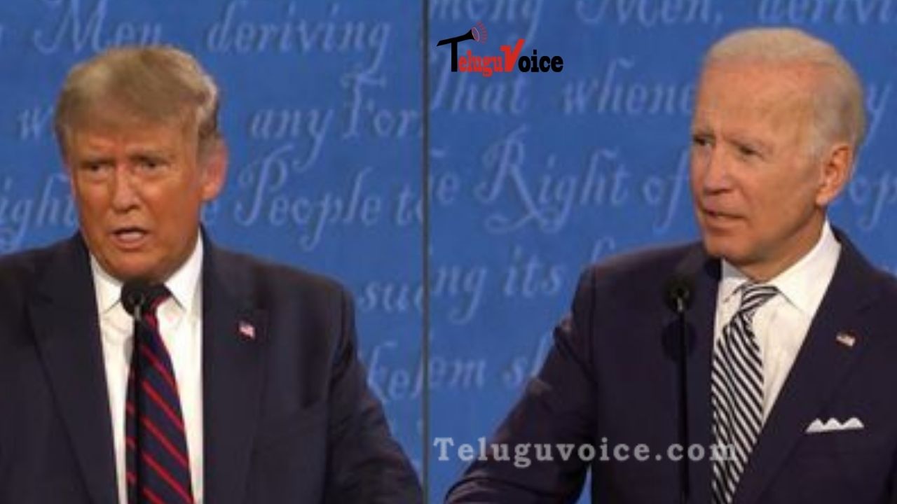 US Presidential Debate 2020: Trump Admitted He Doesn’t “Want To Pay Tax teluguvoice