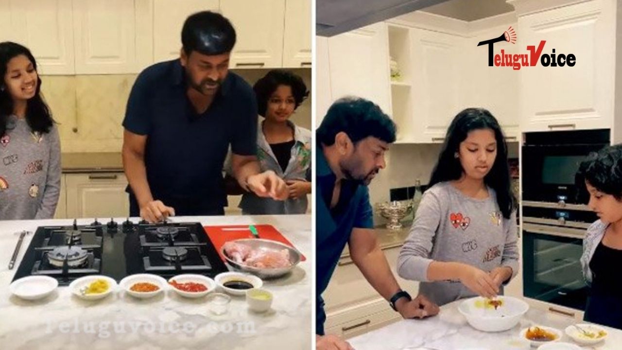 Chiru’s Cooking Sessions With Granddaughters!