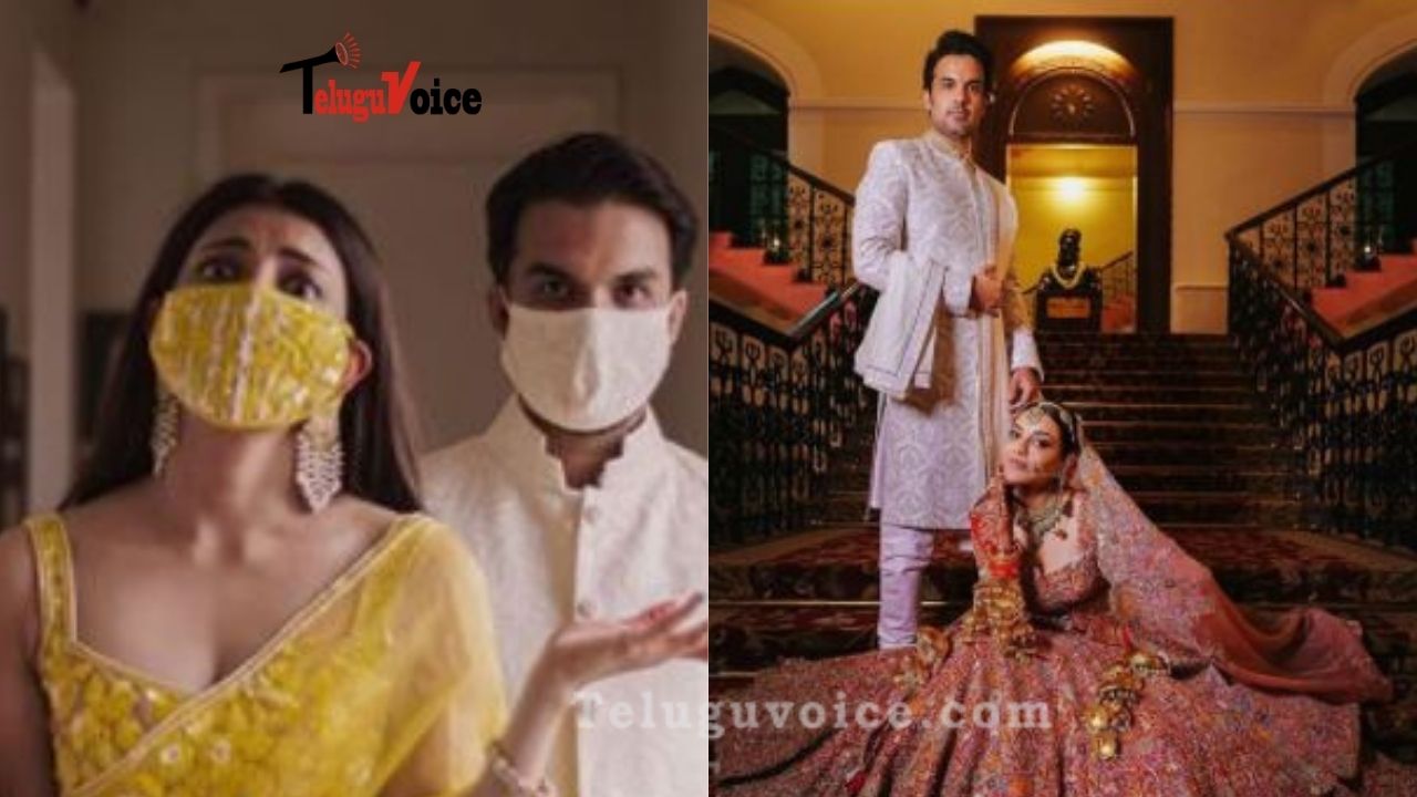 Pic Talk: Kajal Aggarwal And Gautham With Complimentary Mask And Designer Outfits teluguvoice