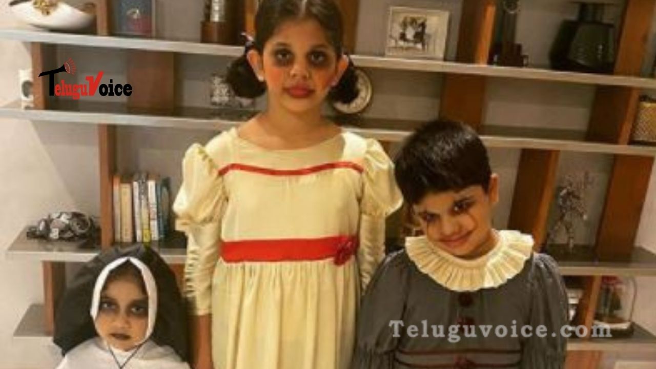 Allu Arjun Kids Halloween Avatar!
