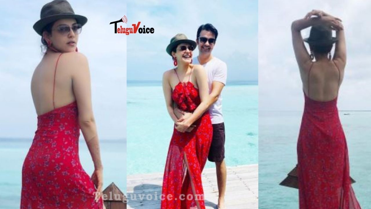 Pic Talk: Kajal Aggarwal And Gautam Honeymoon In Maldives teluguvoice