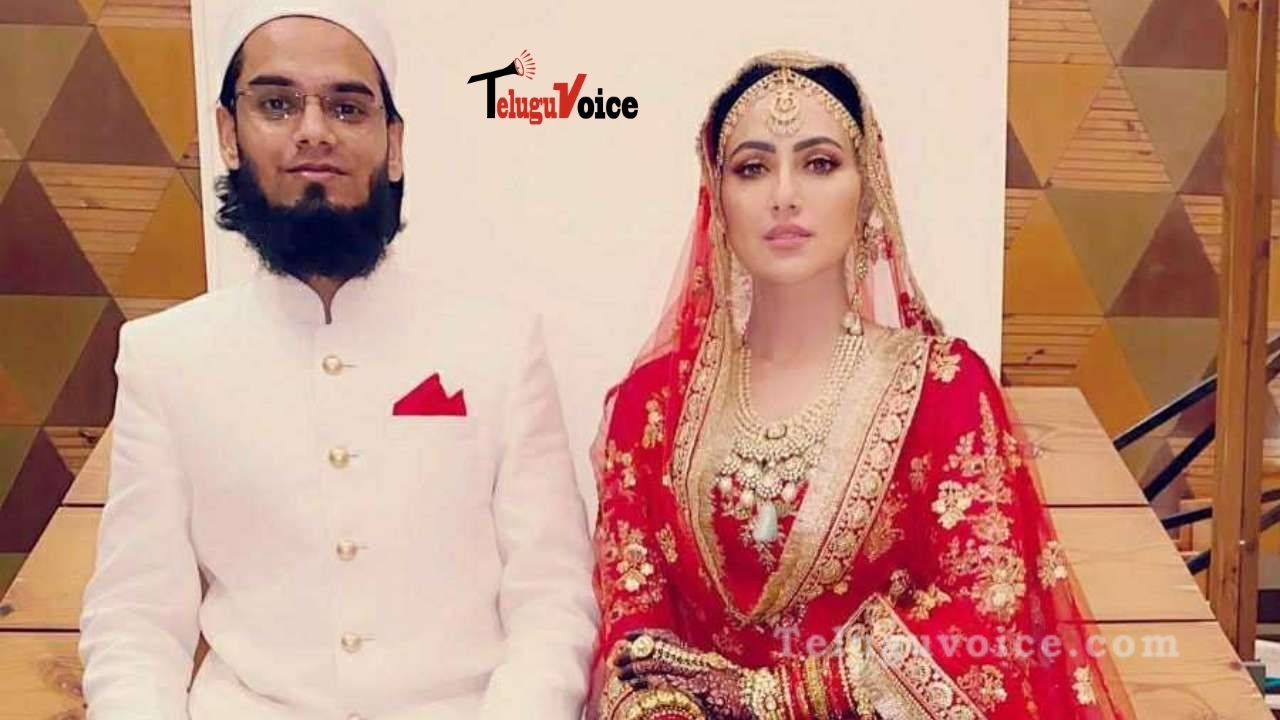Bigg Boss Fame Sana Khan Ties A Knot With Mufti