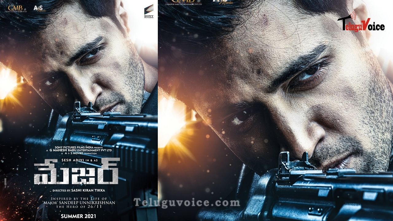 First Look Poster Of Major Revealed: Adivi Sesh On Mission