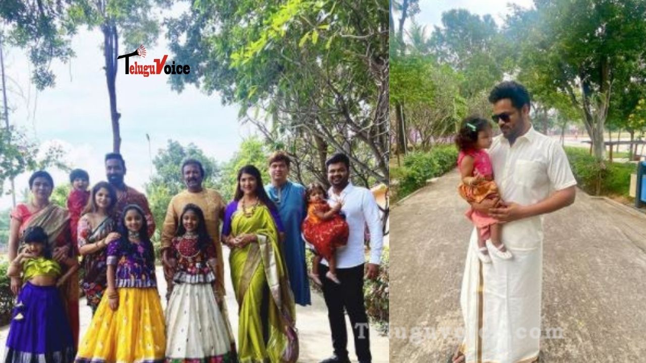 Pic Talk: Manchu Family Festive Pics teluguvoice