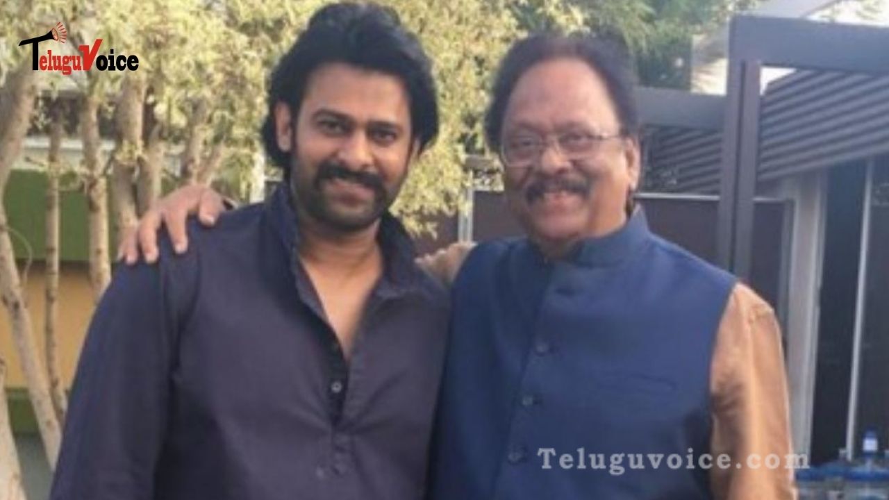Prabhas Uncle In Radhe Shyam?