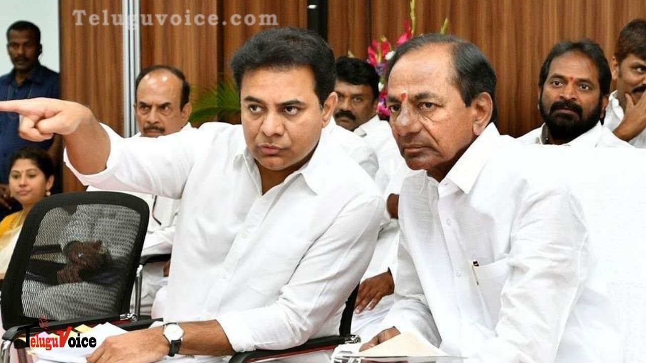 KTR Set To Replace Father KCR As Telangana CM Next Month? teluguvoice