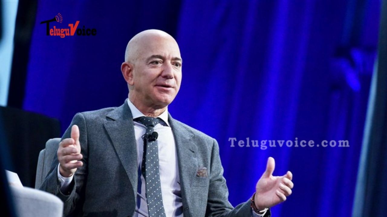 Jeff Bezos To Step Down As CEO Of Amazon teluguvoice