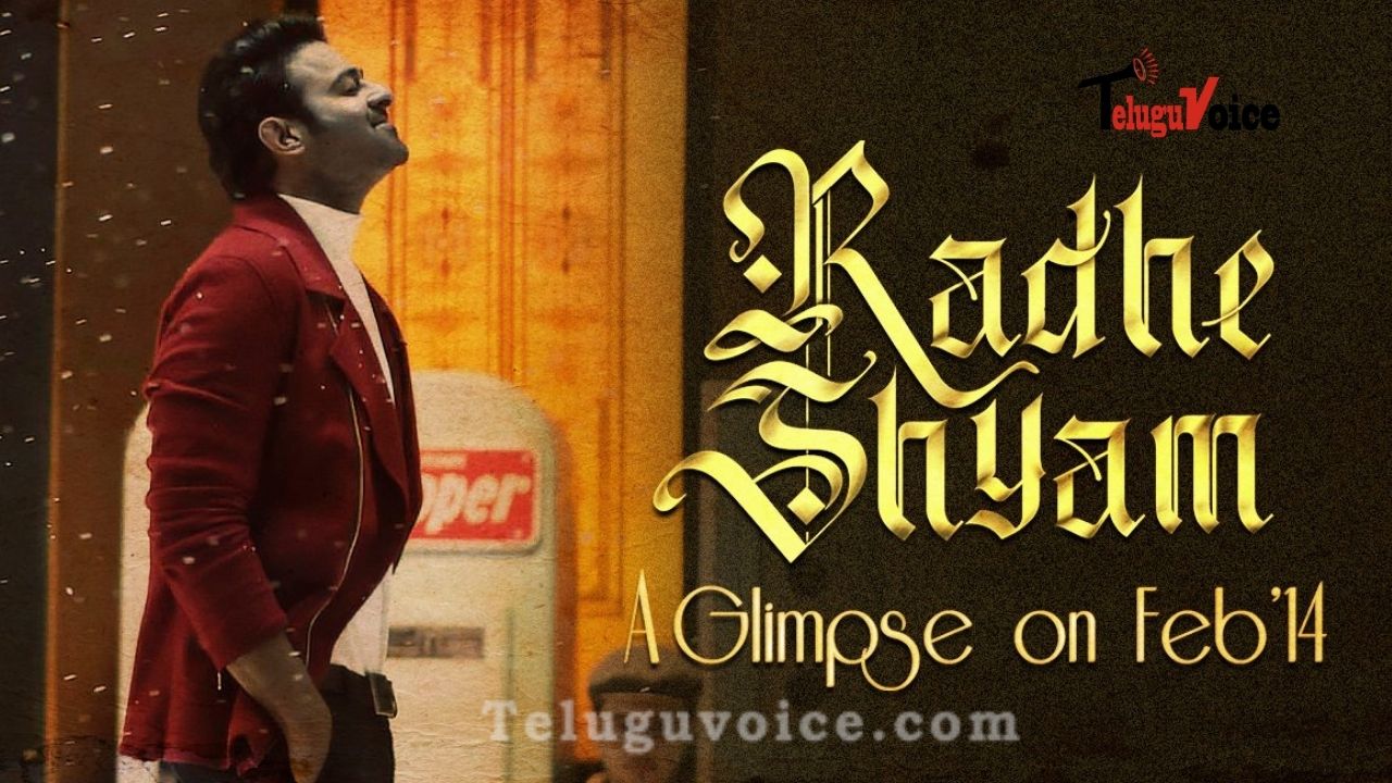Glimpse Of Pre Teaser Unveiled From Radhe Shyam