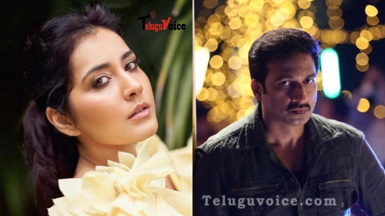 Raashi Khanna In Gopichand Starrer