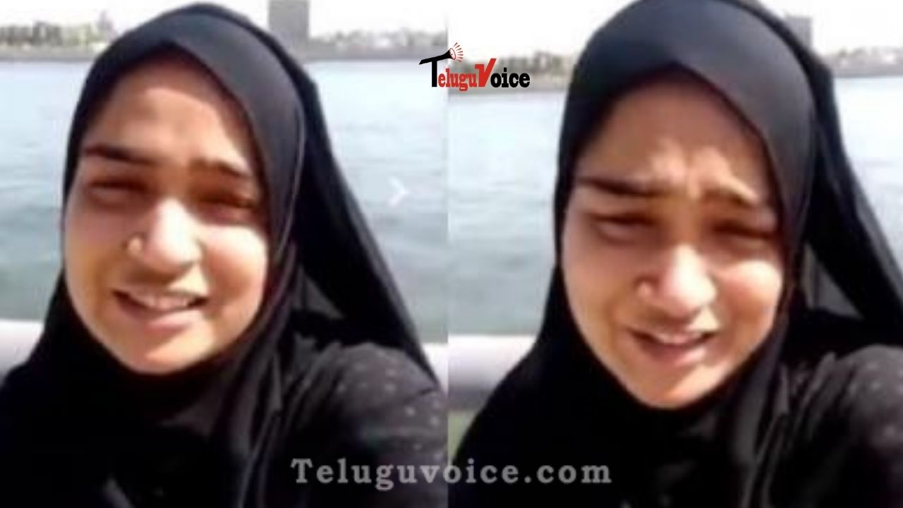 Muslim Girl's Suicide Video Before Jumping Into River Is Heart Melting teluguvoice