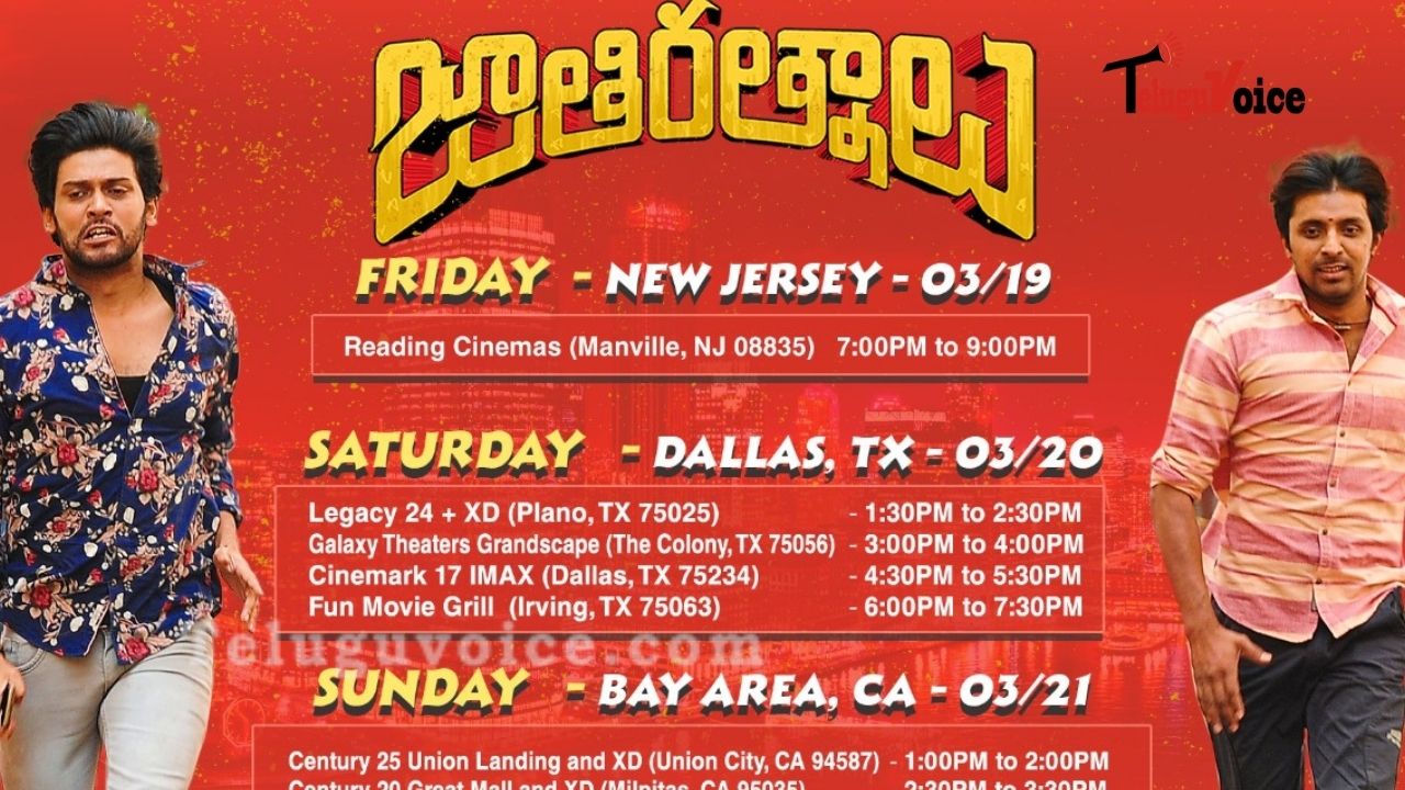 Meet Jathiratnalu In US Theatres!