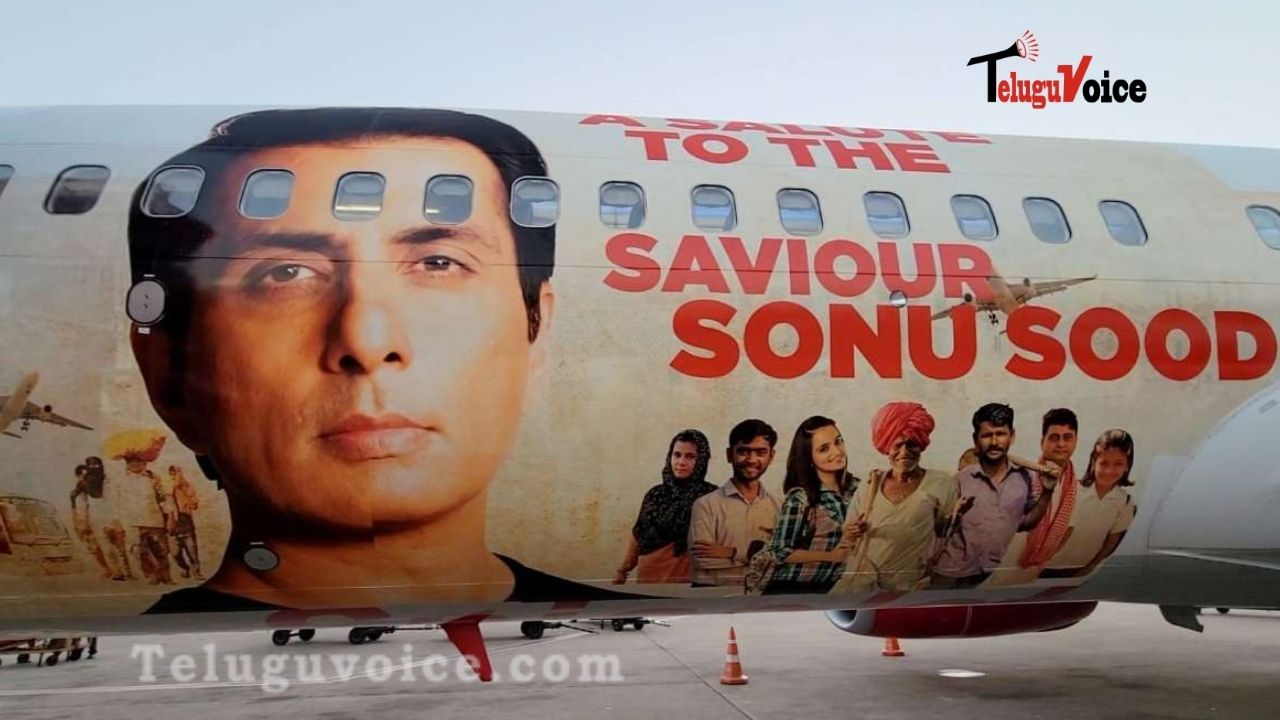 SpiceJet Honoured Sonu Sood With Special Aircraft For His Noble Gesture During Pandemic