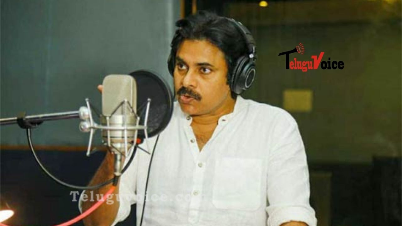 Pawan Kalyan Starts Dubbing For His Film