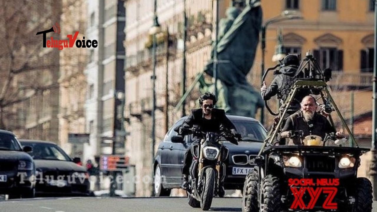 Ravi Teja In Action Mode In Itlay
