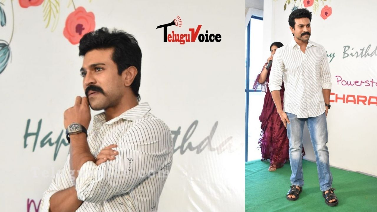 Ram Charan's Horseshoe Moustache Setting The Internet On Fire