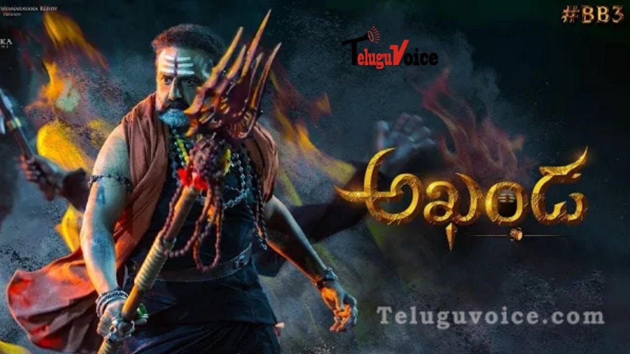 Title And Aghora Look Of Balayya From BB3!
