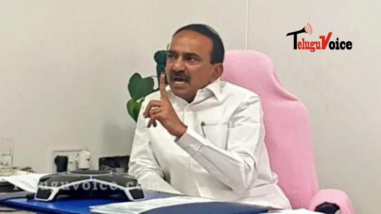 Eatala Rajender Removed From The Post, KCR To Wrest Portfolio