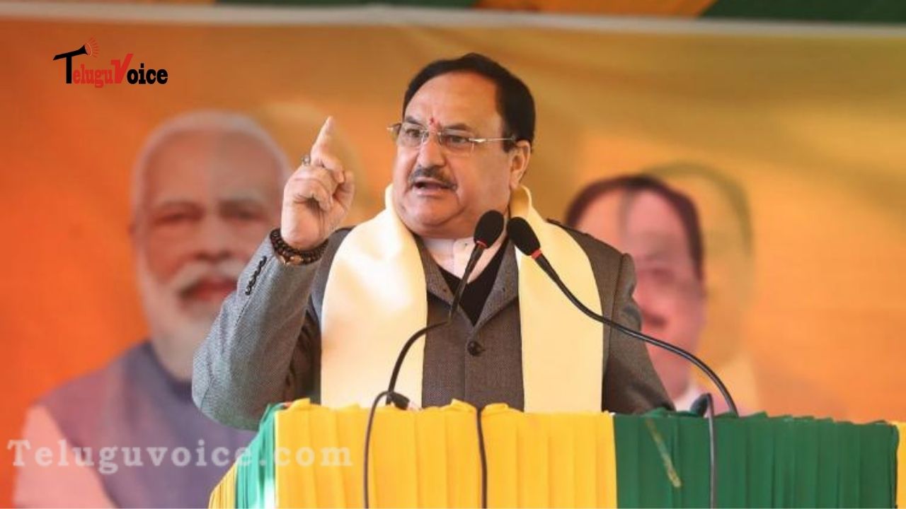 Hyderabad police deny JP Nadda's rally permission. teluguvoice