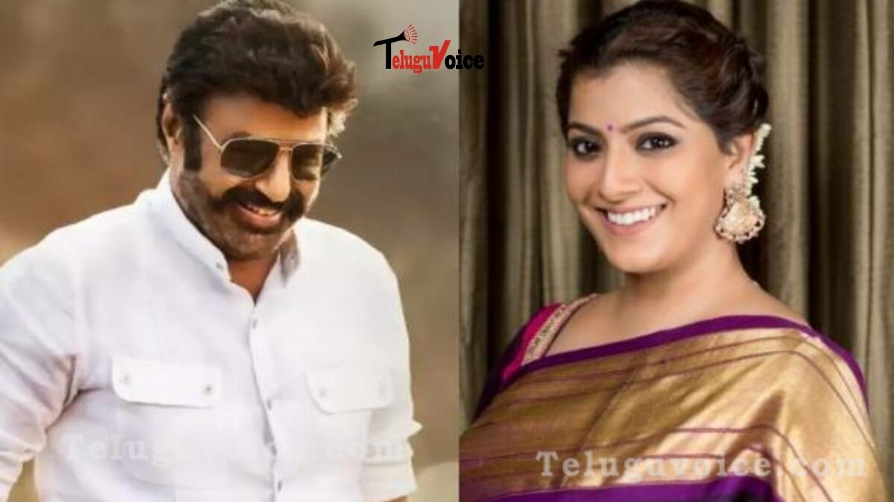 Krack Actress Roped In Balayya Starrer