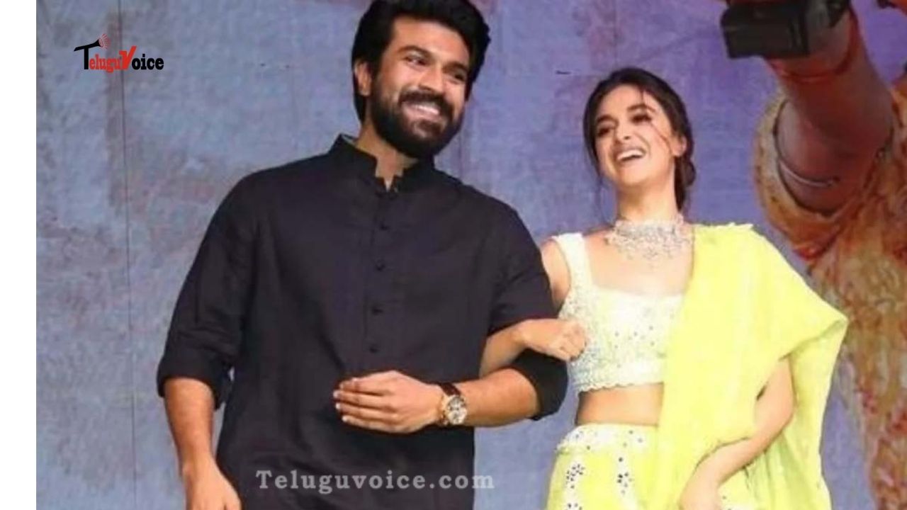 National Award Winning Actress Naatu Naatu With Ram Charan