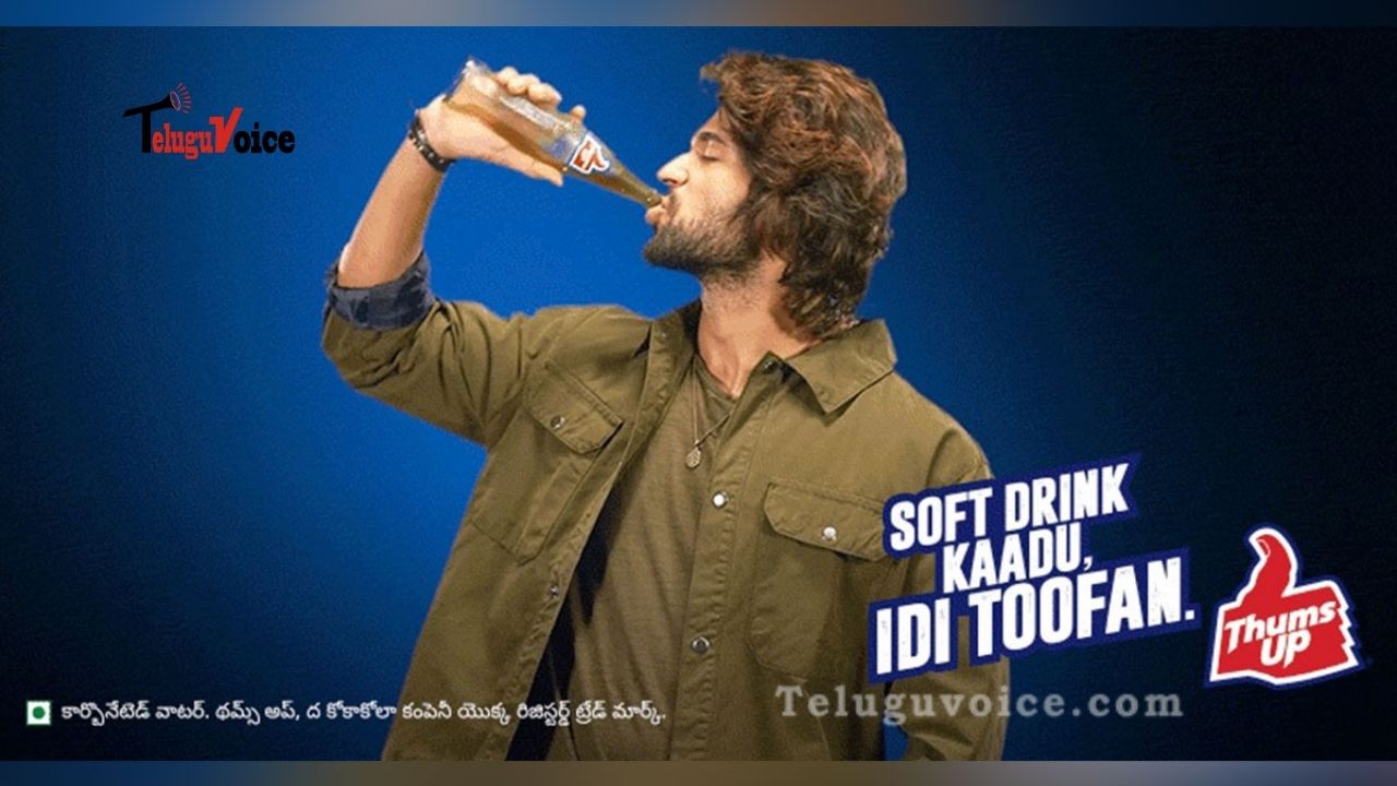 Vijaya Deverakonda In Thumps Up Ad