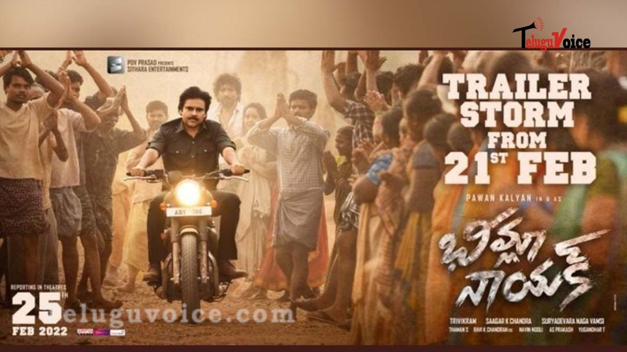 Bheemla Nayak Trailer Storm On Way