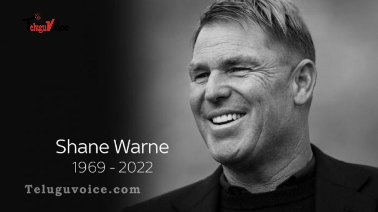 Australia’s Legendary Legspinner Shane Warne Dies  teluguvoice