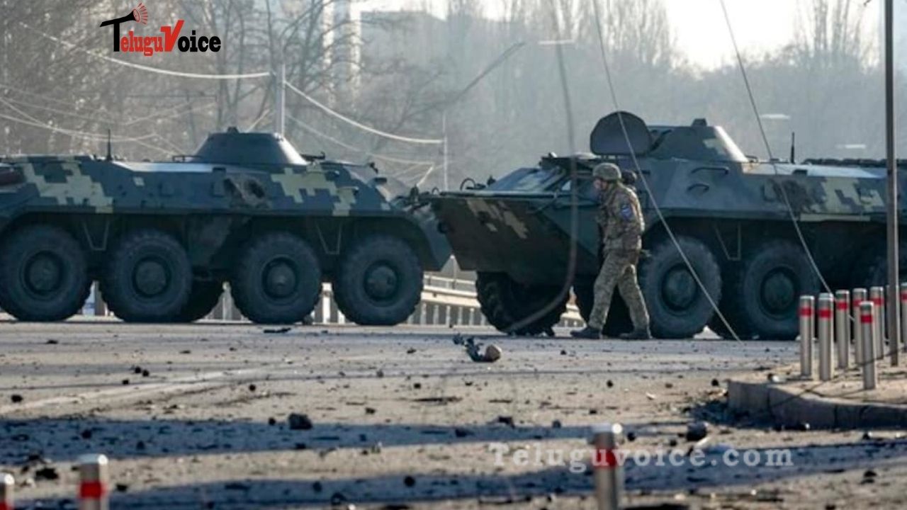 Russian Forces Advance On Ukraine Capital teluguvoice