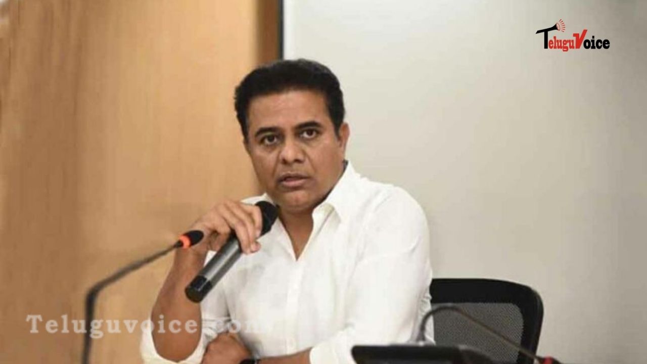 Consider Hyderabad KTR Said To Startup Community In Bengaluru teluguvoice