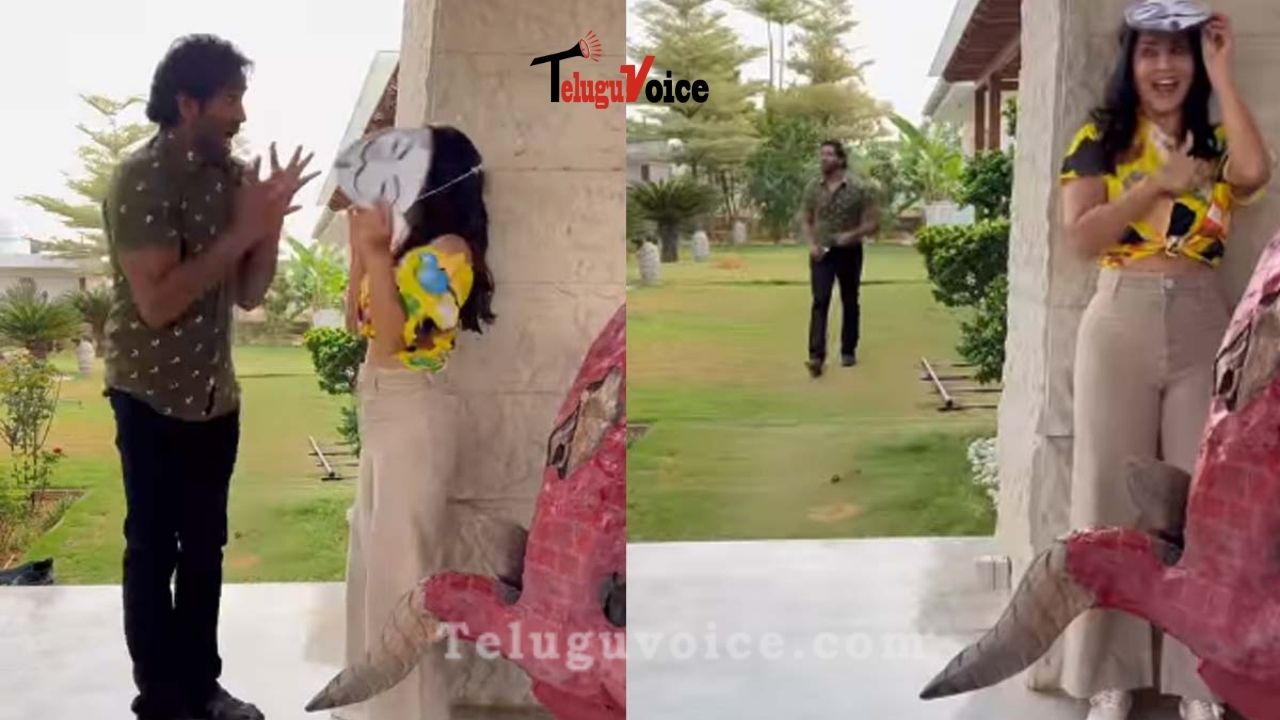 Video Of Manchu Vishnu And Sunny Leone Is Doing Rounds
