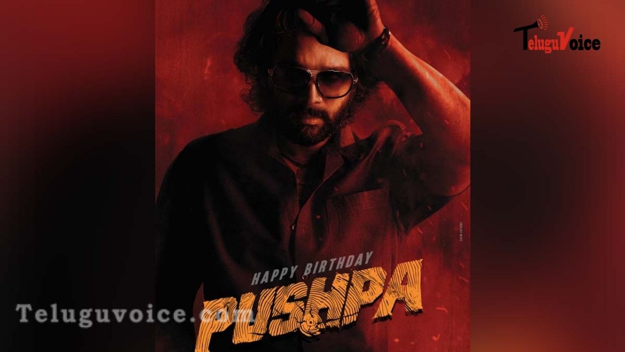 Special Birthday Poster From Pushpa 2