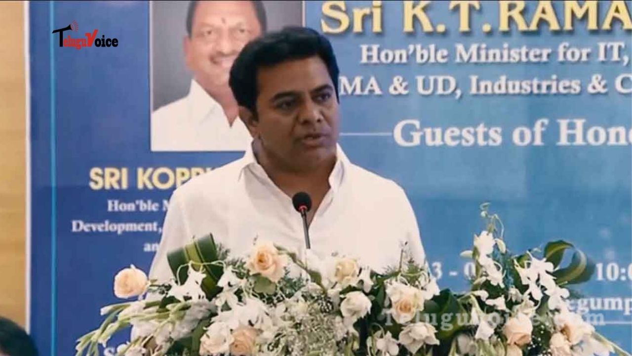 Under T-PRIDE, Interest Rate Are Reduced: KTR teluguvoice