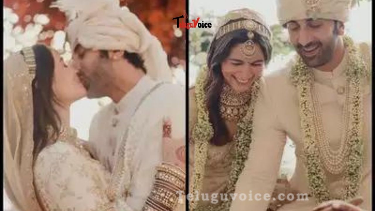 Alia And Ranbir Kapoor Official Wedding Images Are Out! teluguvoice