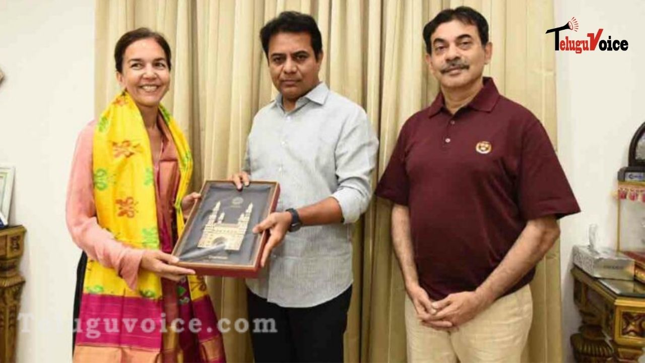 KTR Meets Australia India Institute’s CEO To Strengthen Relations teluguvoice