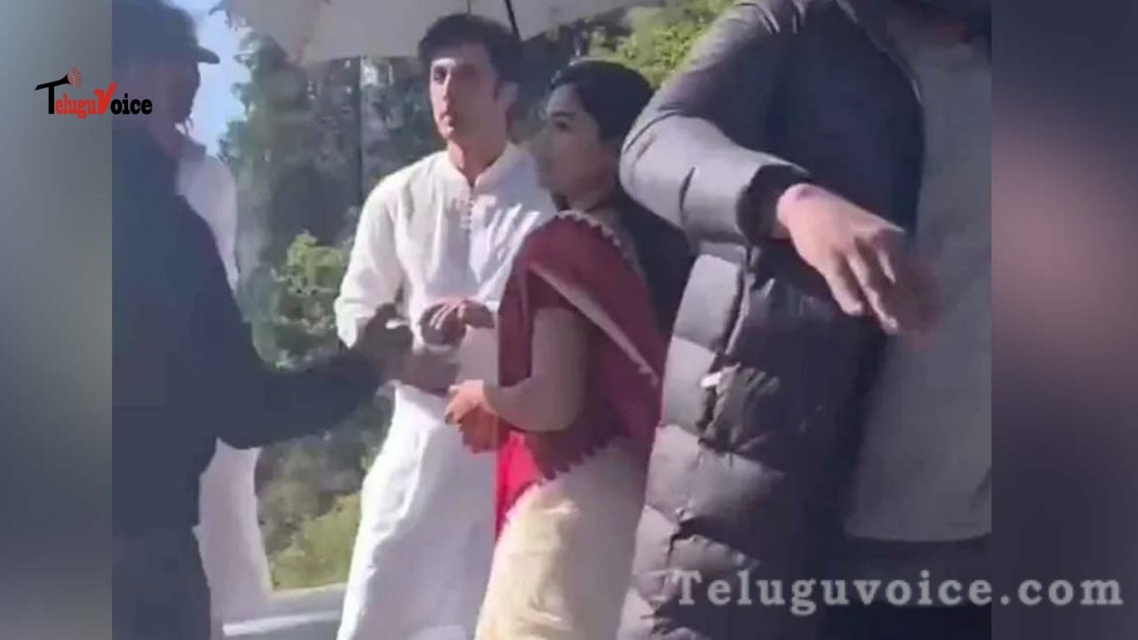 Ranbir And Rashmika’s look was leaked from Animal Sets
