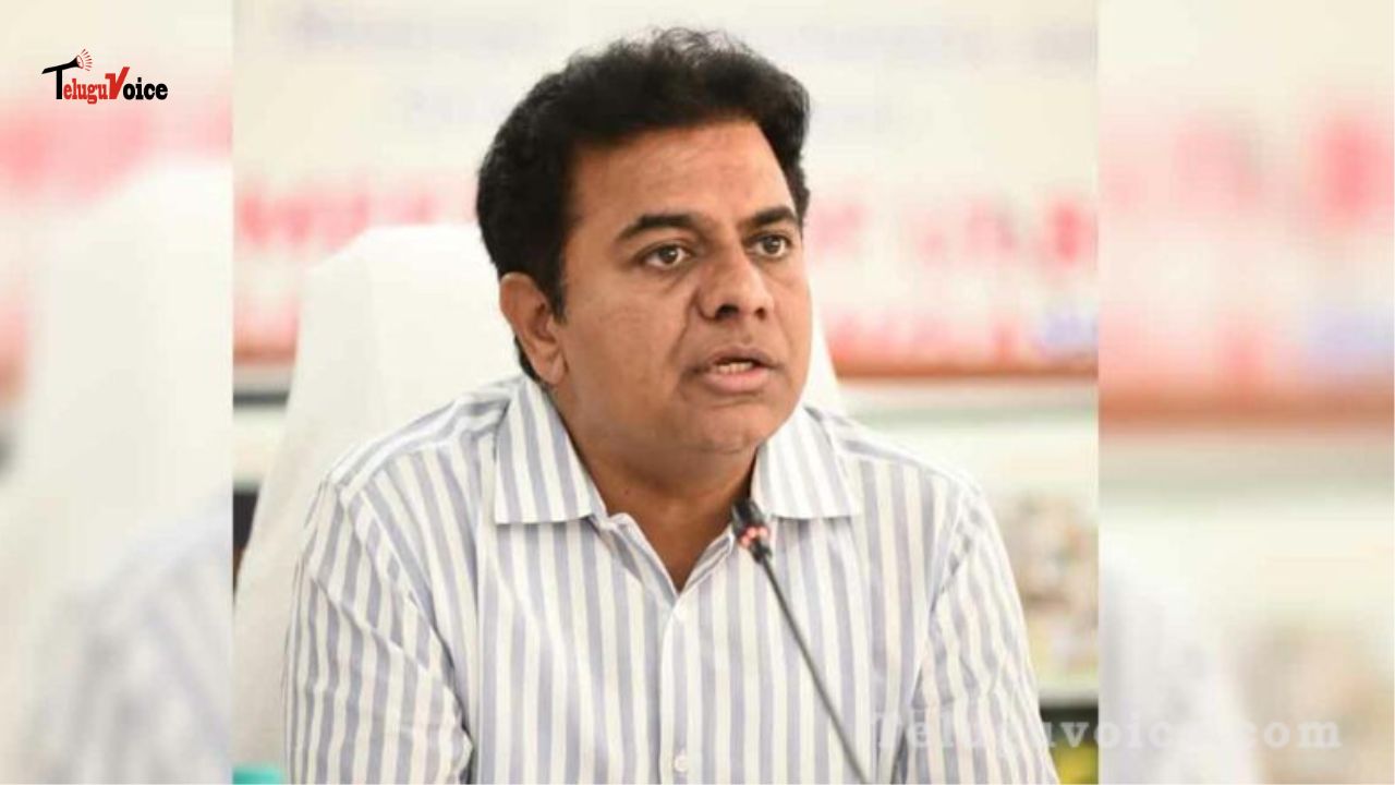 Textile Sector In Crisis Due To Inefficiency At The Center: KTR teluguvoice