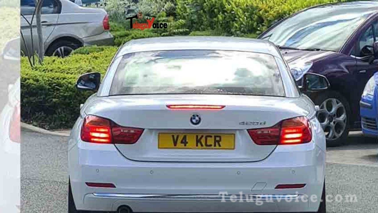 KCR Number Plate Turns Heads In UK! teluguvoice