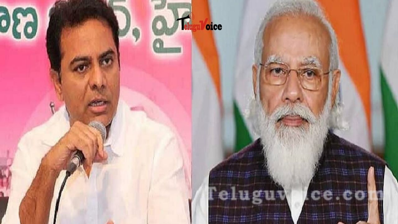 TRS Attacks PM Modi, Says He Is Afraid Of KTR teluguvoice