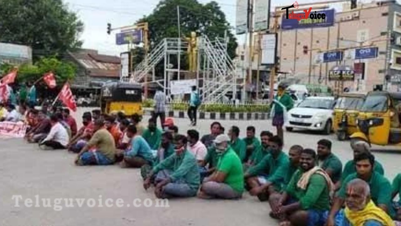 Telangana Drops Plans To Acquire Land After Farmers Protest. teluguvoice