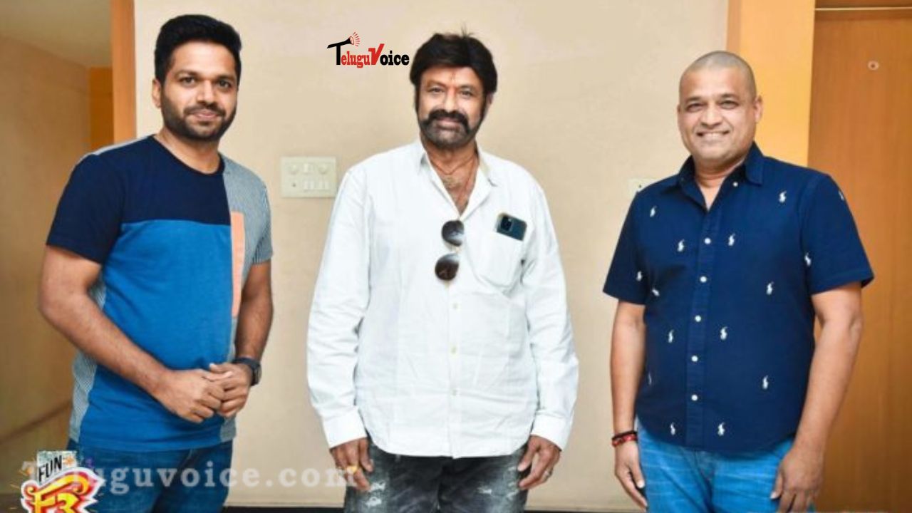 Balakrishna Appreciates F3 Team