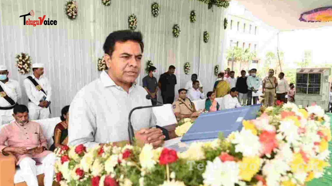 Telangana Made Tremendous Progress: KTR. teluguvoice