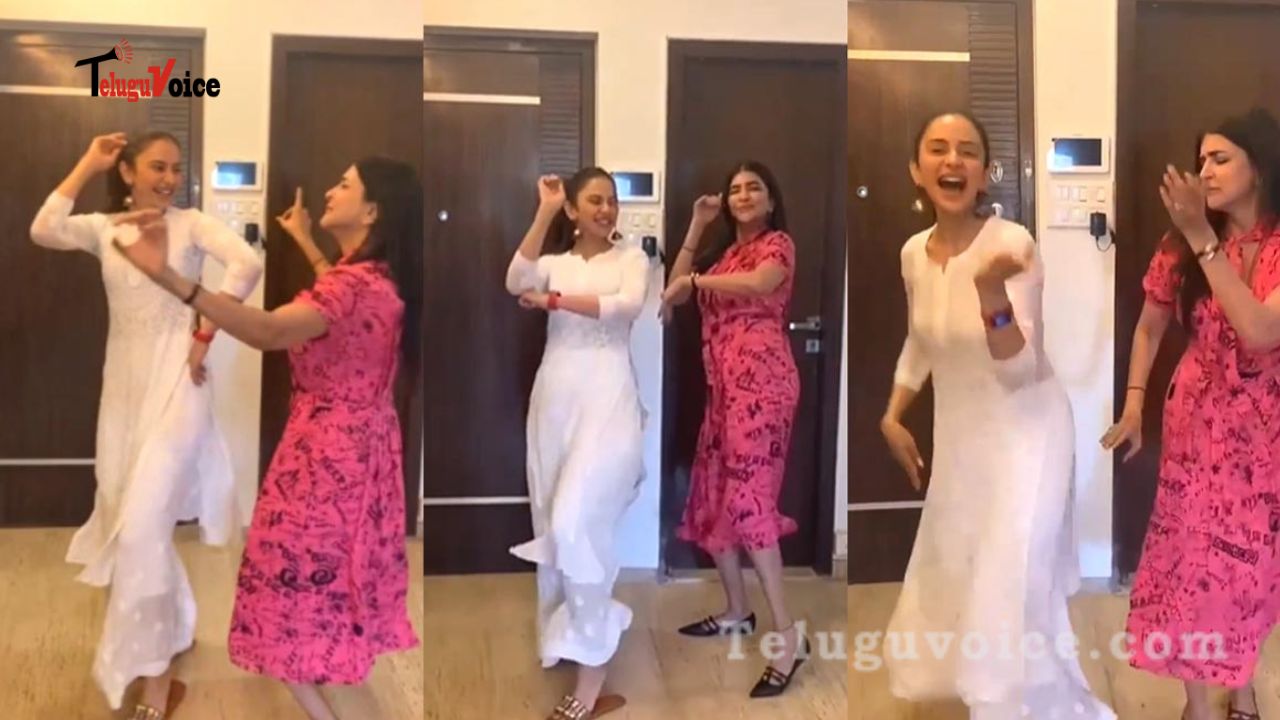 Rakul Preet Singh And Manchu Actress Nach Punjaban Fever
