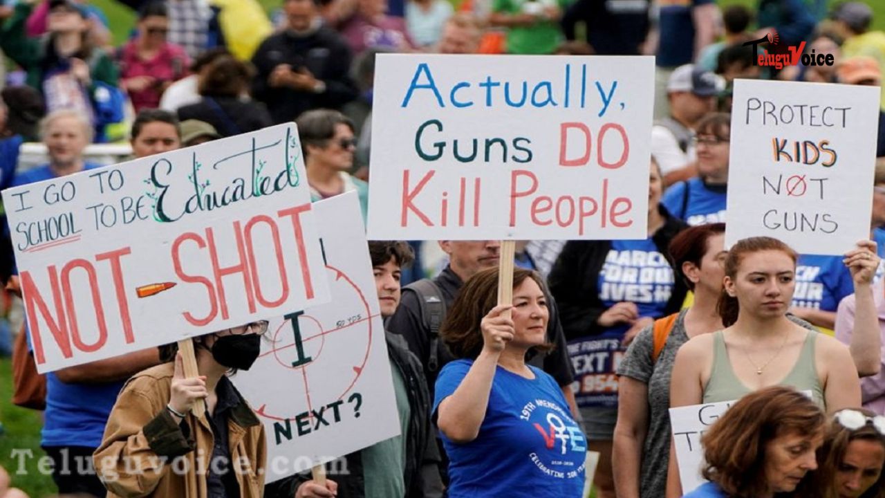 Historic Gun Violence Bill Passed By U. S. Senate  teluguvoice