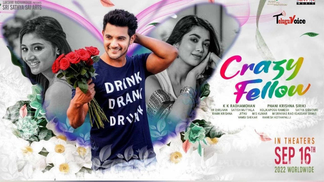 Aadi Saikumar Crazy Fellow Locks Release Date Officially teluguvoice