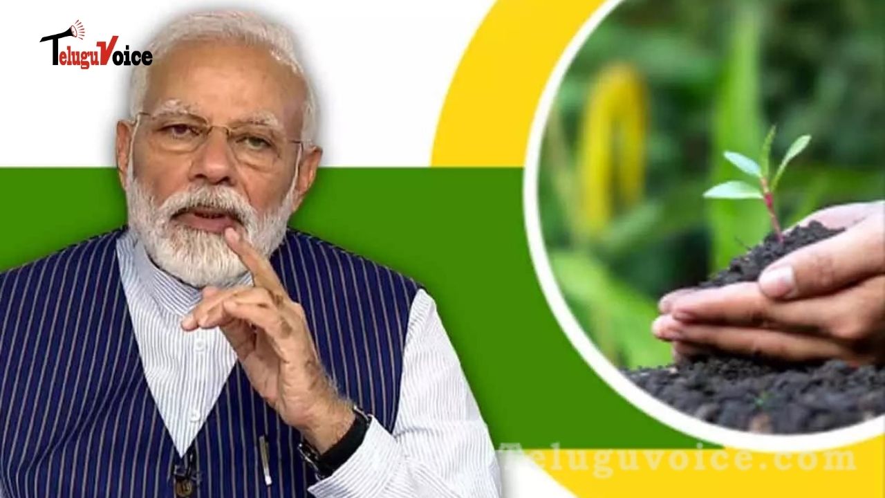 Prime Minister Pitches For Natural Farming! teluguvoice