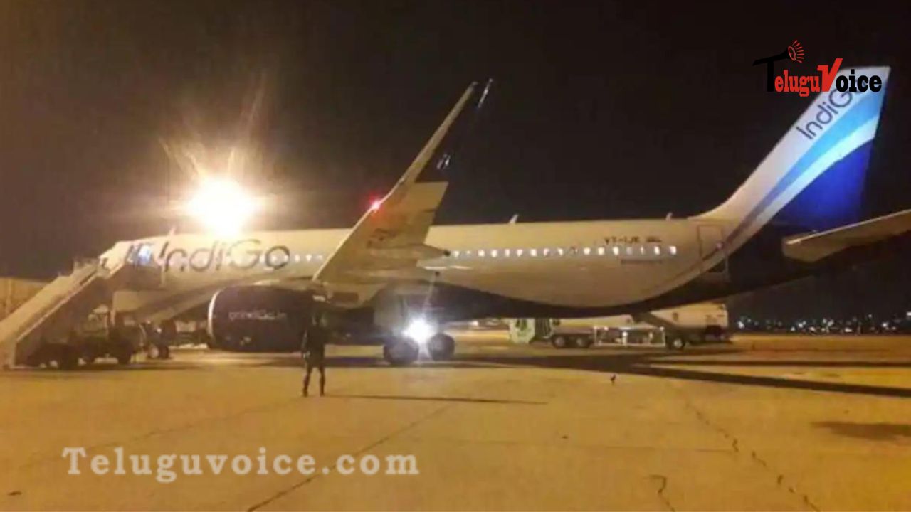 Indigo Flight Makes Emergency Landing In Pakistan. teluguvoice