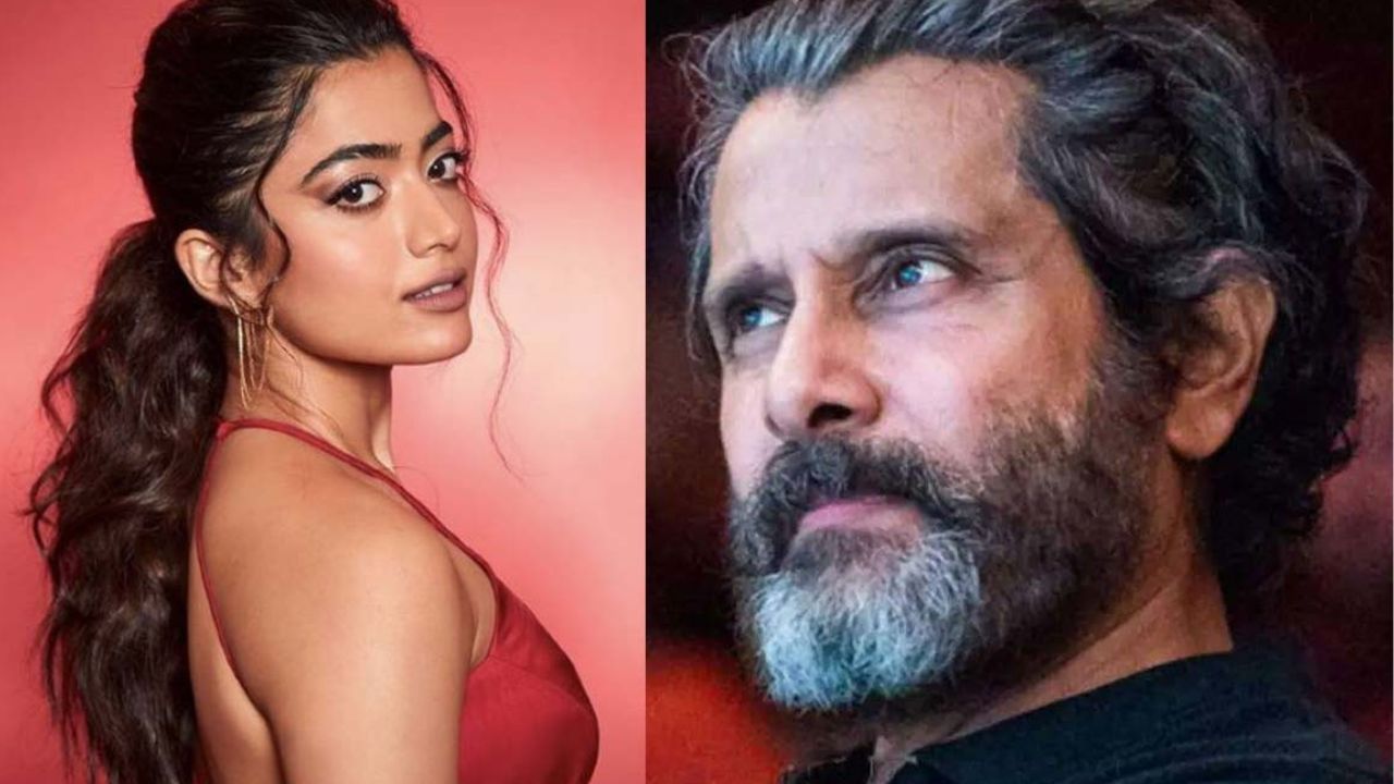 Chiyaan Vikram To Share The Screen Space With Rashmika Mandanna teluguvoice