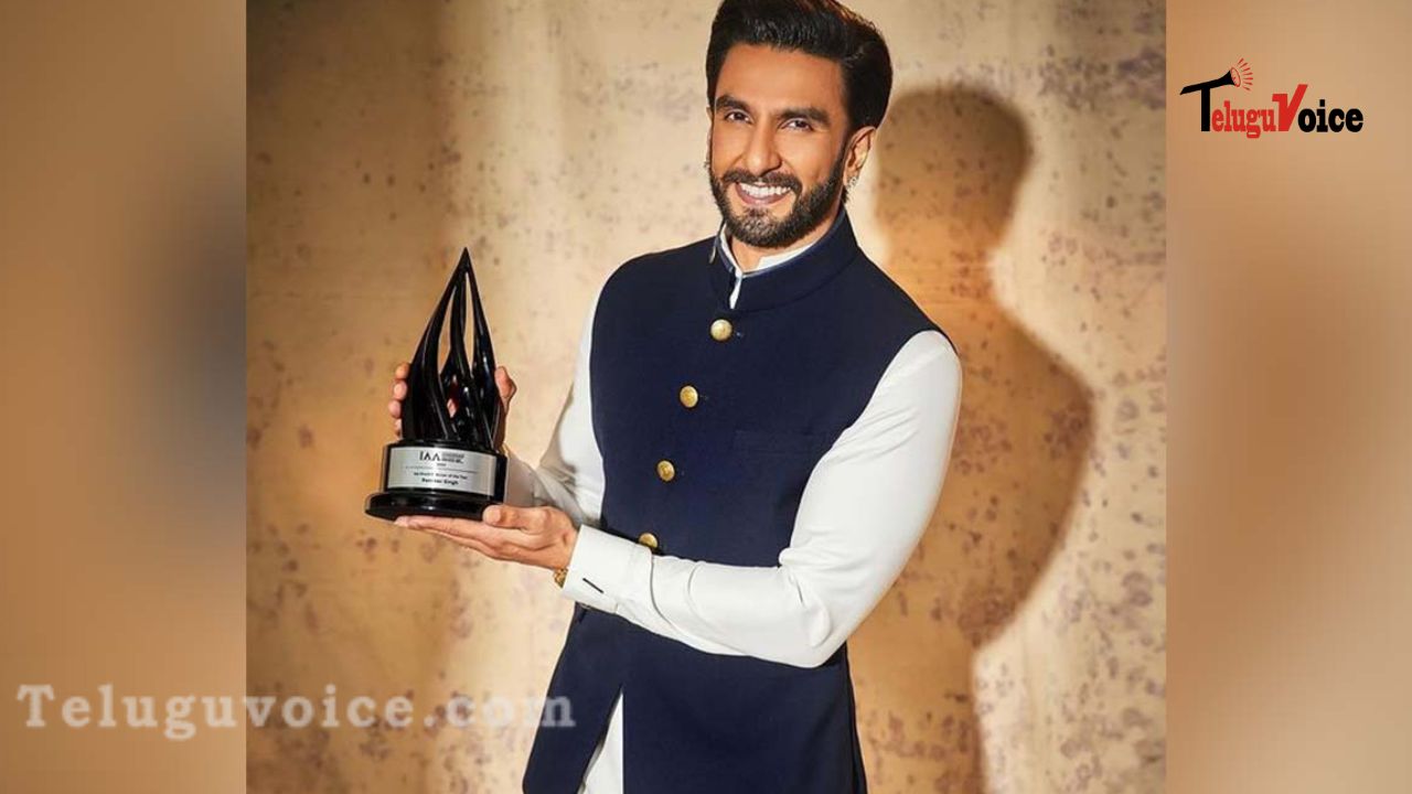 Amid Nude Photoshoot, This Actor Receives A Prestigious Award  teluguvoice