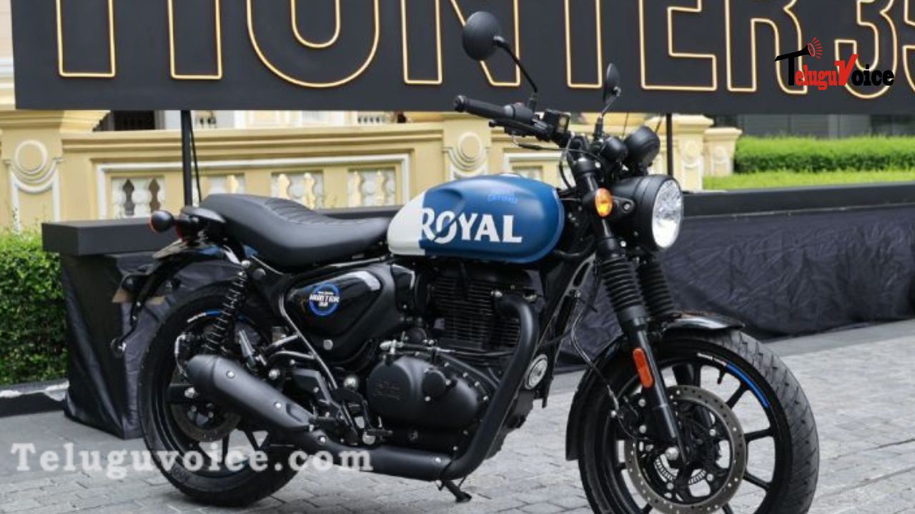 Royal Enfield's Hunter 350 launched in Telangana. teluguvoice