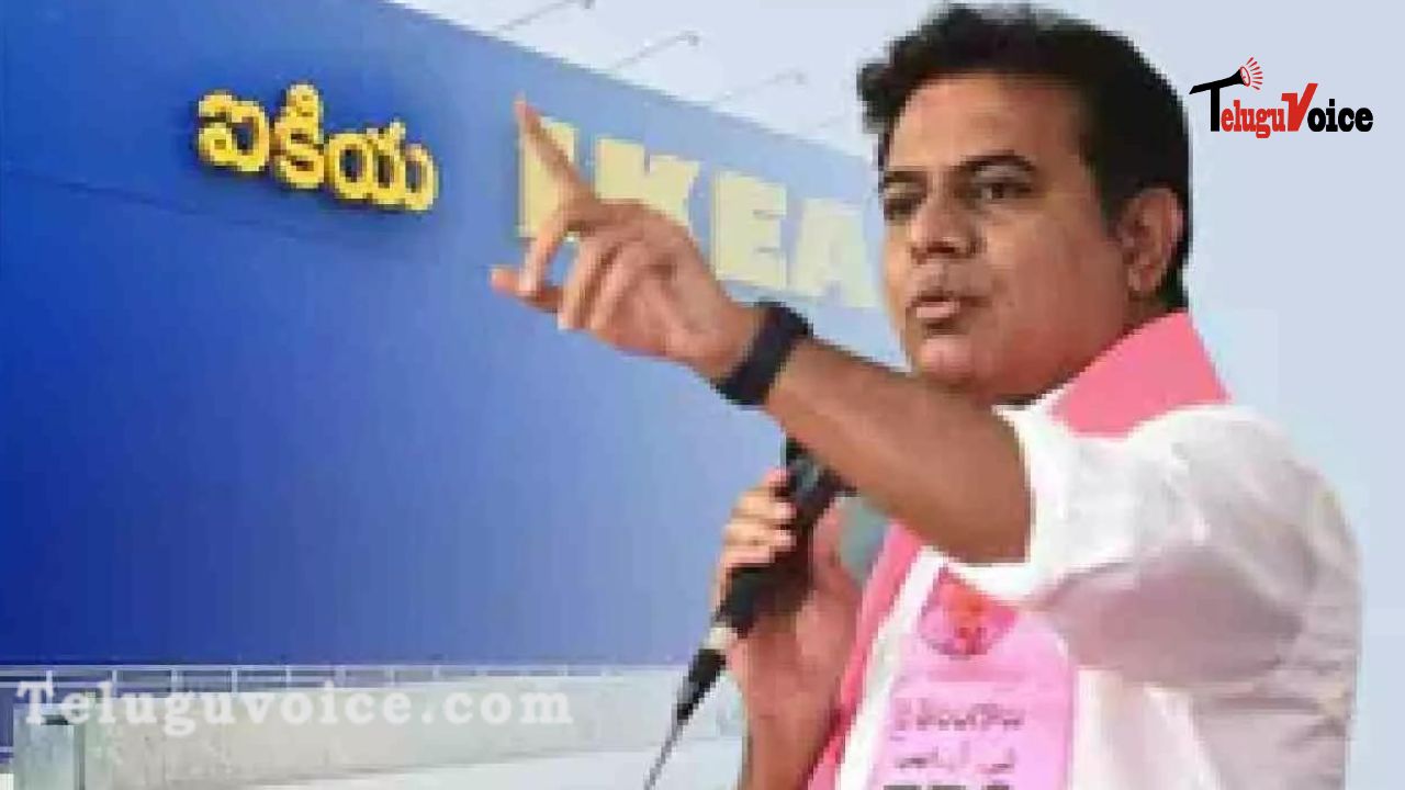 KTR Asks IKEA To Apologize. teluguvoice